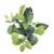 33cm7 forked white reticulated leaves (single bunch without pot)