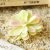 MM396 Flocked White Butterfly Leaf Lotus (without pot)
