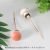 3cm pink mushroom