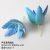 Aloe vera blue flocking