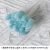 Buddha's finger flower heart blue (flocked)