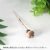 2cm polka dot coffee mushroom