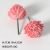 Pine cone red (flocked)