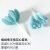Buddha's finger heart blue (flocking)