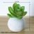 Apple leaf green small cement ball