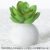 Apple leaf green small cement ball