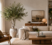 fake plants in 2026 styled in a modern natural interior